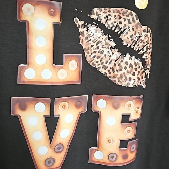 Animal Print Long Sleeve Sweatshirt Size Large - Picture 9 of 12